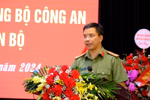 Đại tá Nguyễn Hồng Phong, tân Giám đốc Công an tỉnh Đồng Nai.