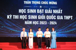 Trường Phổ thông Năng khiếu có 58 học sinh đạt giải trong Kỳ thi chọn Học sinh giỏi Quốc gia.