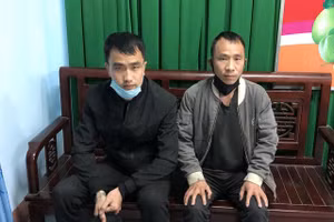Hai đối tượng người Trung Quốc nhập cảnh trái phép vào Việt Nam.