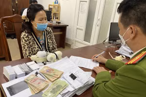 Đối tượng Nguyễn Thanh Vân cầm đầu đường dây đánh bạc tại cơ quan công an.