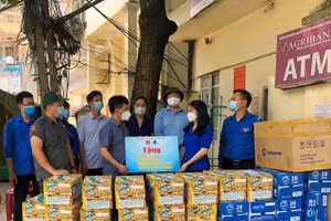 Thành đoàn Hà Nội đã gửi tặng huyện Mỹ Đức nhiều phần quà ý nghĩa.