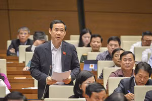 Đại biểu Nguyễn Thái Học. Ảnh Quốc hội.