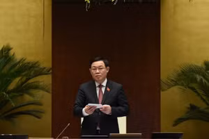 Chủ tịch Quốc hội Vương Đình Huệ. Ảnh: Quang Khánh