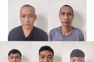 5 đối tượng tại Cơ quan điều tra