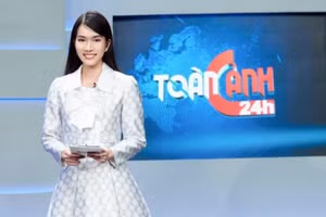 Á hậu Phương Anh trở thành MC của VTV.