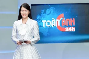 Á hậu Phương Anh trở thành MC của VTV.