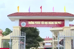 Trường PTDTBT Tiểu học Hoàng Thu Phố 1.