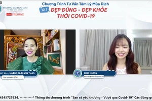 Chương trình có sự tham gia của 2 khách mời duyên dáng, đầy nhiệt huyết và có kinh nghiệm trong lĩnh vực chăm sóc da