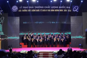Nestlé Việt Nam nhận Giải Vàng Chất lượng Quốc gia