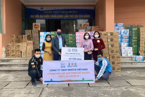 Công ty TNHH Nestlé Việt Nam trao tặng 1000 sản phẩm tới trẻ em ở khu cách ly tại Hải Dương thông qua Hội Phụ nữ tỉnh Hải Dương