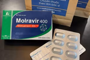Thuốc Molravir do Công ty Boston Việt Nam sản xuất.