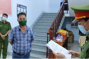 Cơ quan công an thi hành các quyết định tố tụng đối với Ngô Phú Cường.