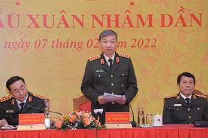 Bộ trưởng Tô Lâm phát biểu tại Hội nghị.