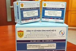 Sản phẩm kit test Covid-19 của Công ty Việt Á.