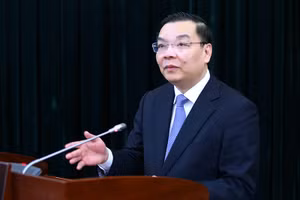 Chủ tịch UBND TP. Hà Nội Chu Ngọc Anh.