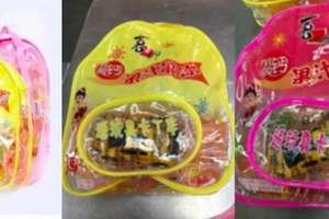 Sản phẩm kẹo thạch sữa trái cây (XZL Milk Fruit Jelly School Bags) có nguy cơ gây nghẹt thở vật lý khi sử dụng.