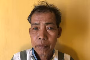 Đối tượng Kpă Blu. Ảnh: Tiến Bảo