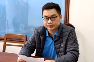 Đặng Văn Quân tại cơ quan điều tra.