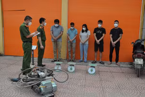 Các cá nhân có liên quan đến hoạt động sang chiết ga trái phép.