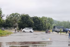 Địa điểm xảy ra vụ hỗn chiến.