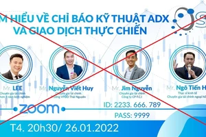 Hình ảnh quảng cáo trên sàn SFX.