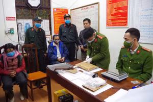 Hai đối tượng có hành vi tàng trữ, vận chuyển số lượng lớn ma tuý bị cơ quan chức năng bắt giữ.