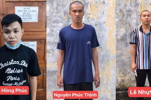 Các đối tượng có liên quan đến vụ việc.