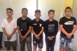 Một số đối tượng có liên quan đến vụ việc.