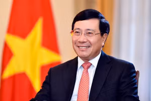 Phó Thủ tướng Thường trực Chính phủ Phạm Bình Minh.