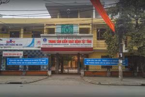 Trung tâm Kiểm sát bệnh tật tỉnh Nam Định.