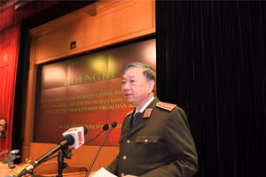 Đại tướng Tô Lâm, Bộ trưởng Bộ Công an.