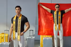 Á quân Người mẫu Thời trang Việt Nam 2018 Nguyễn Vũ Linh.