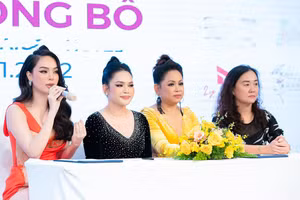 Ban tổ chức cuộc thi Hoa hậu Du lịch Đồng bằng Sông Cửu Long 2022. 