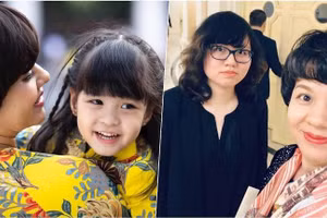 Diễm Quỳnh và các con 