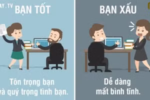 Giúp con chọn bạn mà kết giao (hình minh họa).