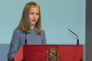 Công chúa Leonor phát biểu nhân kỷ niệm 40 năm Hiến pháp Tây Ban Nha.