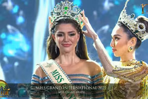 Vương miện Hoa hậu Hoà bình Thế giới 2022 đã được trao cho người đẹp Brazil - Isabella Menin. 