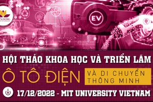 MIT Uni tổ chức Hội thảo khoa học-triển lãm 'Ô tô điện và Di chuyển thông minh'