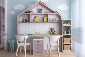 Cách bố trí bàn học giúp trẻ học tốt