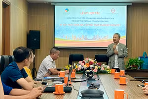 Ông Phạm Đức Trung Kiên chia sẻ tại Lễ ký kết