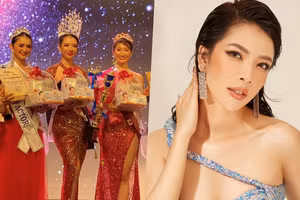  Siêu mẫu Thùy Dung đăng quang Hoa hậu Châu Á 