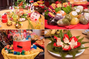 Mâm cỗ Trung thu ngày nay có nhiều biến tấu (hình minh họa)