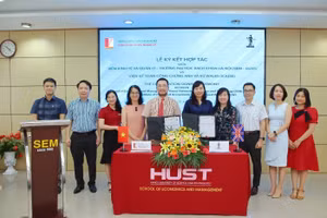 ICAEW ký kết hợp tác chiến lược với viện kinh tế và quản lý - Đại học Bách khoa Hà Nội