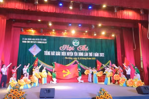 Yên Dũng, Bắc Giang tổ chức Hội thi “Tiếng hát giáo viên” năm 2022