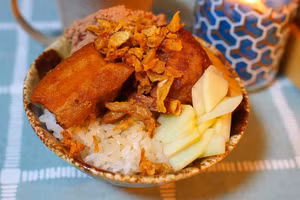 Bí quyết nấu xôi ngon, nóng hổi cho bữa sáng mùa đông 