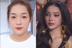 Ngỡ ngàng nhan sắc thời chưa dao kéo của Miss Grand Thái Bình 