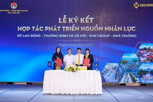 3 “Nhà” ký kết hợp tác phát triển nguồn nhân lực Thanh Hóa.