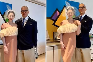 Cặp đôi vô cùng hạnh phúc (ảnh: 8 days) 