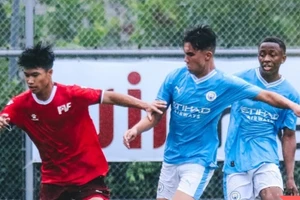 U16 PVF đánh bại U16 Man City ở giải giao hữu quốc tế.