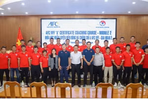 Một loạt HLV của Việt Nam sắp đạt chứng chỉ A của AFC.